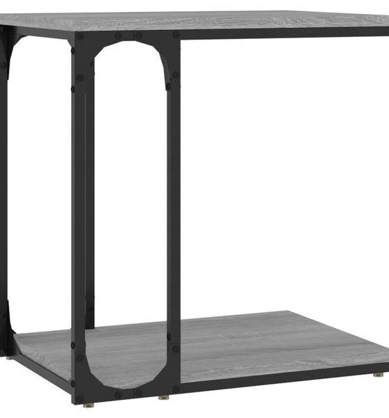Beistelltisch Grau Sonoma 50x35x52 cm Holzwerkstoff