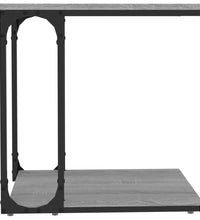 Beistelltisch Grau Sonoma 50x35x52 cm Holzwerkstoff