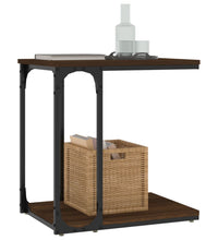 Beistelltisch Braun Eichen-Optik 50x35x52 cm Holzwerkstoff