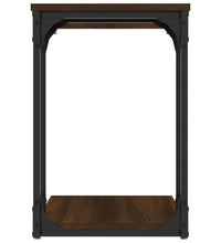 Beistelltisch Braun Eichen-Optik 50x35x52 cm Holzwerkstoff
