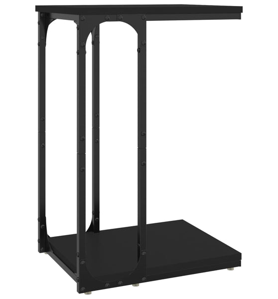 Beistelltisch Schwarz 40x30x60 cm Holzwerkstoff