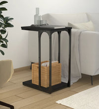 Beistelltisch Schwarz 40x30x60 cm Holzwerkstoff