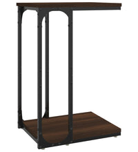 Beistelltisch Braun Eichen-Optik 40x30x60 cm Holzwerkstoff