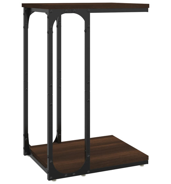 Beistelltisch Braun Eichen-Optik 40x30x60 cm Holzwerkstoff