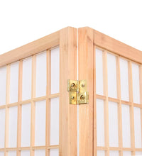 6-tlg. Paravent Japanischer Stil Faltbar 240x170 cm