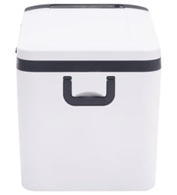 Kühlbox mit Tragegriff Schwarz/Weiß 25L PP & PE
