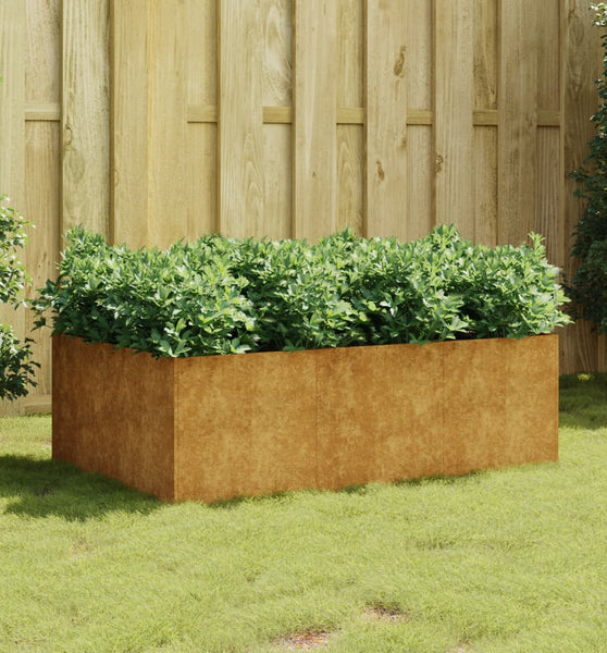 Hochbeet 120x80x40 cm Cortenstahl