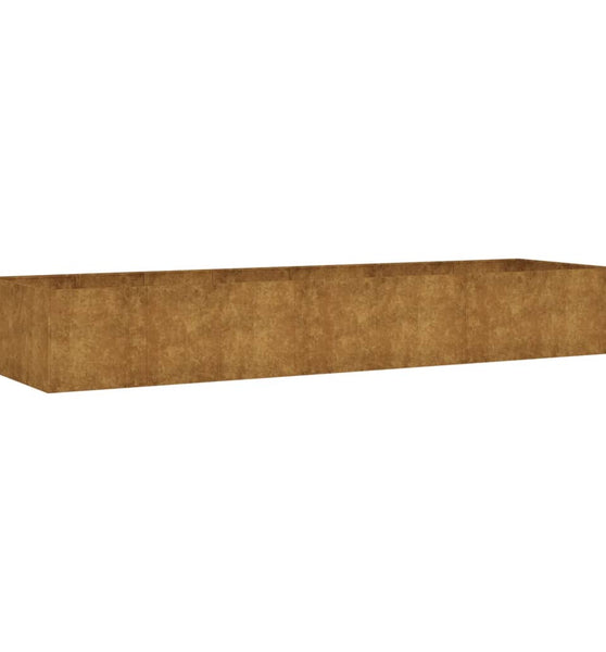 Hochbeet 280x80x40 cm Cortenstahl