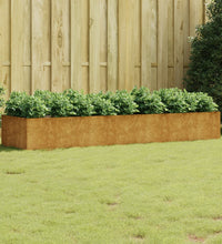 Hochbeet 280x80x40 cm Cortenstahl