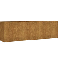 Hochbeet 280x80x80 cm Cortenstahl