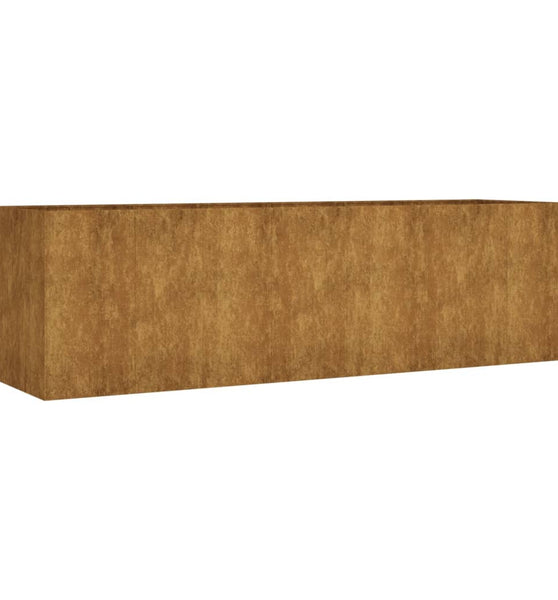 Hochbeet 280x80x80 cm Cortenstahl
