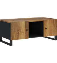 Couchtisch 100x54x40 cm Massivholz Mango & Holzwerkstoff