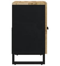 Waschbeckenunterschrank Massivholz Mango und Holzwerkstoff