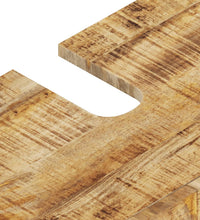 Waschbeckenunterschrank Massivholz Mango und Holzwerkstoff