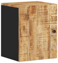 Bad-Wandschrank 38x33x48 cm Massivholz Mango