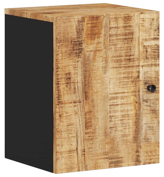 Bad-Wandschrank 38x33x48 cm Massivholz Mango