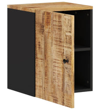 Bad-Wandschrank 38x33x48 cm Massivholz Mango