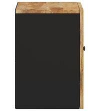 Bad-Wandschrank 38x33x48 cm Massivholz Mango