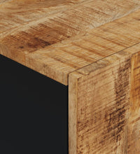 Bad-Wandschrank 38x33x48 cm Massivholz Mango