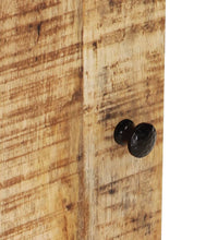 Bad-Wandschrank 38x33x48 cm Massivholz Mango