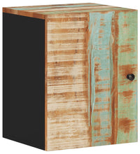Bad-Wandschrank 38x33x48 cm Altholz Massiv