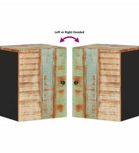 Bad-Wandschrank 38x33x48 cm Altholz Massiv