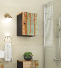 Bad-Wandschrank 38x33x48 cm Altholz Massiv