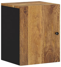 Bad-Wandschrank 38x33x48 cm Massivholz Mango