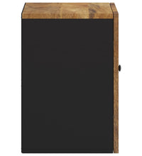 Bad-Wandschrank 38x33x48 cm Massivholz Mango