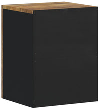 Bad-Wandschrank 38x33x48 cm Massivholz Mango