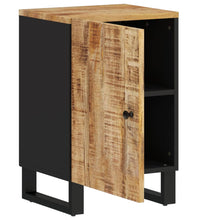 Badschrank 38x33x58 cm Massivholz Mango
