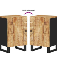 Badschrank 38x33x58 cm Massivholz Mango