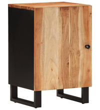 Badschrank 38x33x58 cm Massivholz Akazie