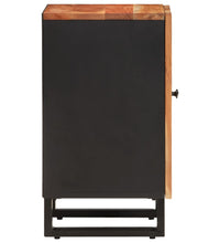 Badschrank 38x33x58 cm Massivholz Akazie