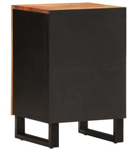 Badschrank 38x33x58 cm Massivholz Akazie
