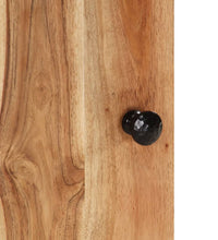 Badschrank 38x33x58 cm Massivholz Akazie