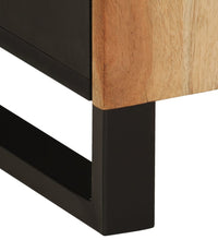 Badschrank 38x33x58 cm Massivholz Akazie