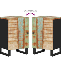 Badschrank 38x33x58 cm Altholz Massiv