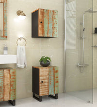 Badschrank 38x33x58 cm Altholz Massiv