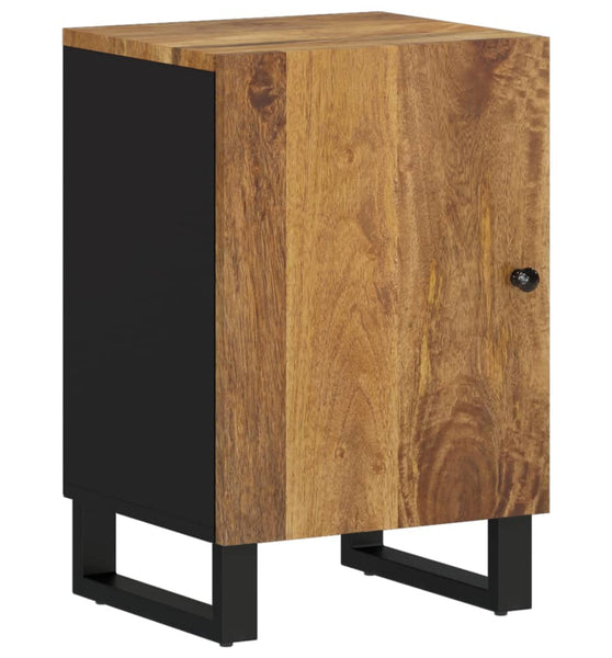Badschrank 38x33x58 cm Massivholz Mango