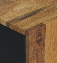 Badschrank 38x33x58 cm Massivholz Mango