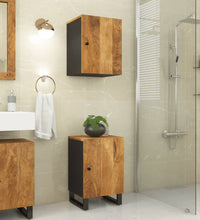 Badschrank 38x33x58 cm Massivholz Mango