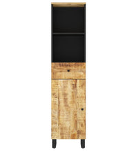Badschrank 38x33x160 cm Massivholz Mango