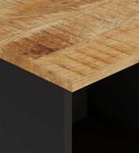 Badschrank 38x33x160 cm Massivholz Mango