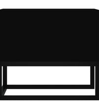 Couchtisch Schwarz 80x40x35 cm Holzwerkstoff und Eisen