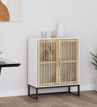 Sideboard Weiß 60x30x75 cm Holzwerkstoff