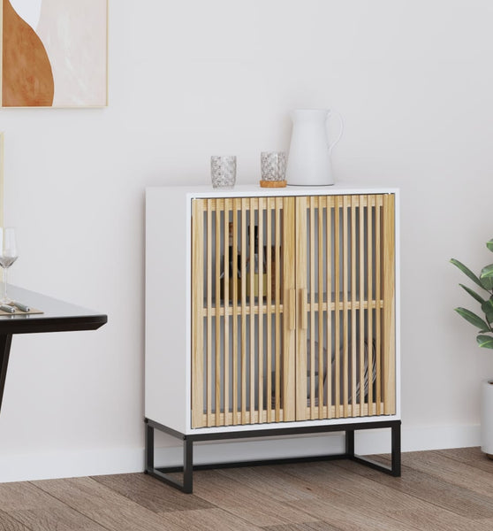 Sideboard Weiß 60x30x75 cm Holzwerkstoff