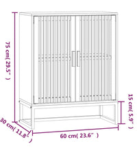 Sideboard 60x30x75 cm Holzwerkstoff