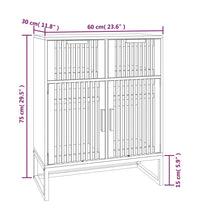 Sideboard 60x30x75 cm Holzwerkstoff