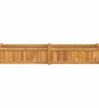 Hochbeet 150x30x25 cm Massivholz Teak